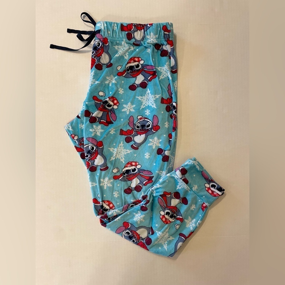 Disney stitch pajama pants size large
